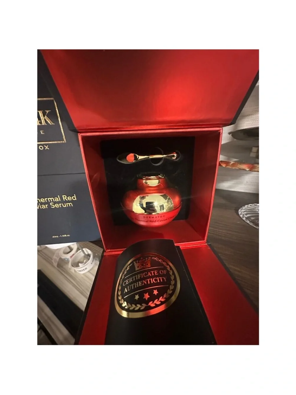 NIB D’or 24k Ultimate Dermatox Red Caviar Cream 50 mL